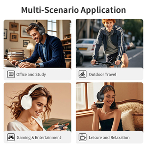 New Audifonos Bt5.4 Private Label <strong>Earphones</strong> <strong>Travel</strong> Sports Noise Cancelling Game Headphone Anc With Mic Speaker Phone Earbuds - Product Image 6