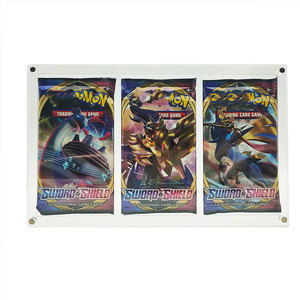 Tùy chỉnh Acrylic <span class=keywords><strong>Booster</strong></span> thẻ gói hiển thị trường hợp hộp Acrylic <span class=keywords><strong>3</strong></span> <span class=keywords><strong>Booster</strong></span> gói hộp cho Acrylic từ trường hợp bảo vệ - Product Image 2