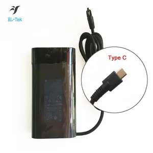 20V 4.5A 90W Type C Charger for HP Chromebook x360 11 EE, Pro Tablet 608 G1 USB-C TPN-DA08 904082-003 904144-850 ADP-90FE adapte
