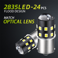 JiaChi-Ampoule LED 3156 3157 pour clignotant arrière, remplacement automatique pour feux de recul de voiture T25 P27W P27/7W, haute puissance 12v 24v Len