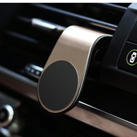 Support de téléphone en métal pour voiture Support de téléphone magnétique universel pour voiture