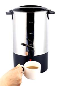Usine directe 30 tasses urne à café électrique <span class=keywords><strong>percolateur</strong></span> <span class=keywords><strong>automatique</strong></span> en acier inoxydable - Product Image 3