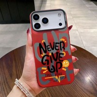 Coque de téléphone antichoc en PC avec motif tendance pour iPhone Xs/Xr/11/12/13/14/15/16/17 Pro Max - Étui de créateur pour mobile