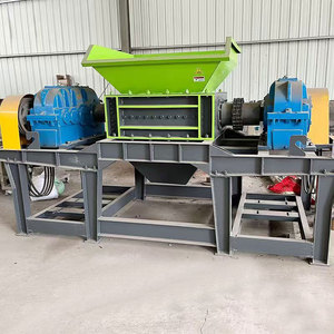 Mini Multi-Functional Dual Shaft Shredder for Tires, Cardboard, Plastic, and <strong>Rubber</strong> - Product Image 5