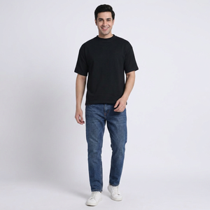 Camisetas Casuales de Hombre al Por Mayor a Bajo Precio, Camisetas de Algodón Suave de Moda Unisex, Color Personalizado, Ropa para Exteriores FINER - Product Image 1