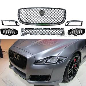 Para Jaguar XJR 2016-2020 Accesorios para coche Parrilla delantera de carreras Parrilla de parachoques delantero Kit de carrocería - Product Image 2