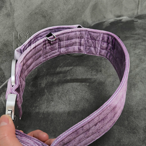 Collar Táctico de Nailon Resistente para Perro, Personalizado para Invierno, Ligero, de Aluminio, con Acolchado de Terciopelo y Felpa, Ajustable - Product Image 5