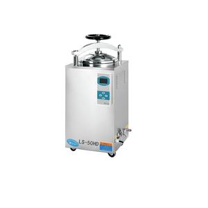 جهاز تعقيم بالبخار عالي الضغط من الفولاذ المقاوم للصدأ بشاشة رقمية عمودية مع قفل أمان للباب طراز LS-35HD/50HD/75HD/100HD - Product Image 1