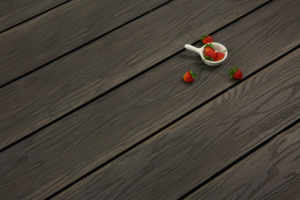 Usine en gros le plus populaire terrasse composite antidérapante WPC plancher poudre de bois HDPE terrasse de piscine - Product Image 5