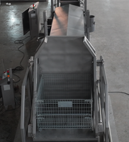 Machine à fabriquer des chips de banane SUS304 500 kg/h, ligne de production semi-automatique de chips de plantains
