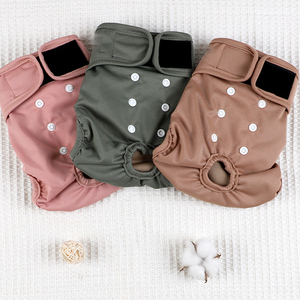 Culotte Physiologique <span class=keywords><strong>Lavable</strong></span> pour Chien - Culotte Sanitaire pour Chienne - Sous-vêtements pour Chiens - Product Image 1