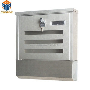 Montado en la pared vintage seguridad buzones casa en forma de americano de metal fundido Correo <span class=keywords><strong>Postal</strong></span> carta caja - Product Image 2