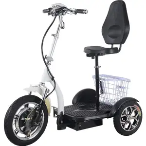Lead acid battery and li-ion battery 3 wheels electric scooter for elderly