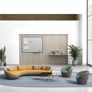 Офисный диван, недорогой минималистичный расслабляющийся кожаный диван, офисная мебель, современный европейский стиль, диван Честерфилд