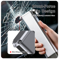 Rompeventanas Profesional de Aleación de Aluminio SM para Vehículos Eléctricos Premium, Herramienta Esencial de Escape de Emergencia para Ventanas de Doble Capa