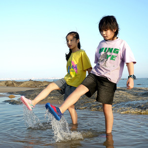 Chaussures d'eau pour enfants, en maille, à séchage rapide, pour la plage, l'été, en plein air, unisexes, à enfiler, chaussures de sport - Product Image 2