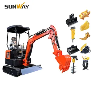 CE Household 1.8ton Micro Digger Zl-18 Kv18 Nante Nt18 1.8 t Mini escavatore idraulico 1.8 Ton