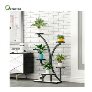 Portafiori a più livelli <span class=keywords><strong>in</strong></span> <span class=keywords><strong>ferro</strong></span> <span class=keywords><strong>battuto</strong></span> per interni, soggiorno e balcone - Product Image 1