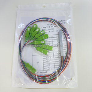 ตัวแยกสัญญาณออปติคอลแบบ 1x8 SC APC ความยาวคลื่น 1310/1550 นาโนเมตร รุ่นท่อเหล็กขนาดเล็ก สำหรับเครือข่าย PON ที่มีความต้องการสูง - Product Image 1