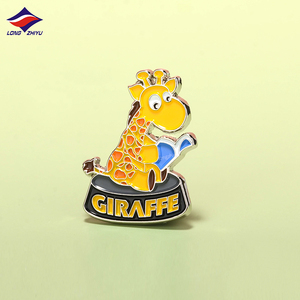 Longzhiyu Phim Hoạt Hình Vàng Mạ Men Cứng Pins Cánh Cây Đũa Phép Phim Hoạt Hình Nhân Vật Tùy Chỉnh Phù Hiệu Cho Quà Tặng - Product Image 5