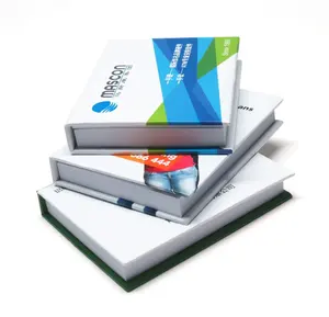 Custom Size Promotionele HUISDIER plastic sticky notes/hard cover sticky notepad/pocket memo pad