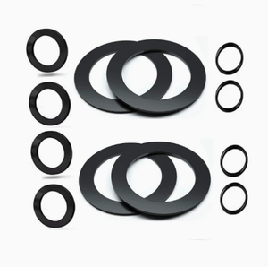 Kit de 6 juntas tóricas de goma 25076RP para piscina <span class=keywords><strong>Intex</strong></span>, reemplazo de sellos 10745, 10262, 10255 para válvula de émbolo y almohadilla de filtro - Product Image 6