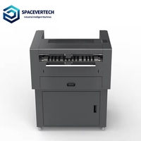 Máquina de corte y grabado de etiquetas con servomotor de alimentación automática de papel de alta capacidad, máquina troqueladora de doble cabezal