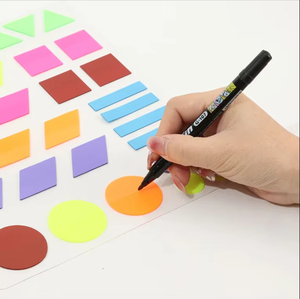 Factory Custom Creative Small Book Transparent PET Self-adhesive <b>Sticky</b> <b>Note</b> Pagemarker High Quality Colors Block Multiple - Product Image 4