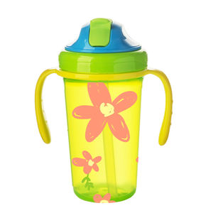 <span class=keywords><strong>Tasse</strong></span> d'entraînement pour bébé OEM sans BPA de 300ml avec poignée anti-déversement <span class=keywords><strong>Tasse</strong></span> en PP <span class=keywords><strong>Bec</strong></span> souple et flexible à double poignée Conception de <span class=keywords><strong>bec</strong></span> de canard Biberon étanche - Product Image 4