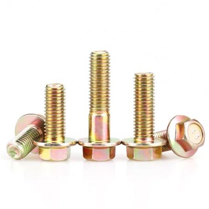 Sujetador de pernos de cabeza hexagonal DIN 6921 de acero al carbono OEM ODM - Product Image 1