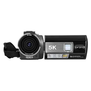 5KデジタルビデオカメラOrdroAE20オートフォーカスWiFi共有リモート携帯電話用