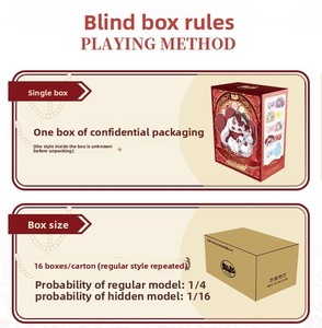 Edizione Ufficiale Bunny Dragon 800% Big Kids Seconda Generazione Garden Secret Blind Box Peluche Figurina Carina Regalo Trendy per Ragazze - Product Image 5