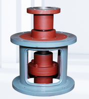 Réducteur de Cadre Standard en Acier Inoxydable Type DJ avec Accouplement pour Agitateur Vertical, Montage sur Boîte de Vitesses, Traitement Chimique