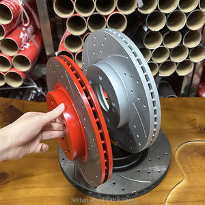 Pièces automobiles Disques de frein de voiture ROTOR de FREIN automobile pour Citroen AX Berlingo C3 Aircross BX Ci c2 C2 <span class=keywords><strong>VTS</strong></span> C25 Pas de bruit Bon frein - Product Image 2