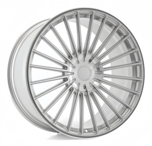 Jantes en alliage <span class=keywords><strong>d</strong></span>'aluminium 21-22 pouces pour voitures particulières 5x108/5x112/5x114.3/5x120/5x130 pour Ford/Jaguar/Honda Civic/Audi/Benz/BMW – Amélioration - Product Image 1