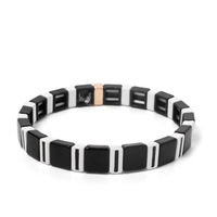 Nouveauté 2025 Offre Spéciale Europe coloré carré fait à la main émail Tila Miyuki perles bracelets pour femmes hommes