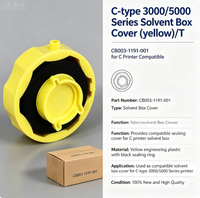 Couverture de boîte à solvant série C-type 3000/5000 (jaune)/T pour imprimante C CB003-1191-001 Compatible