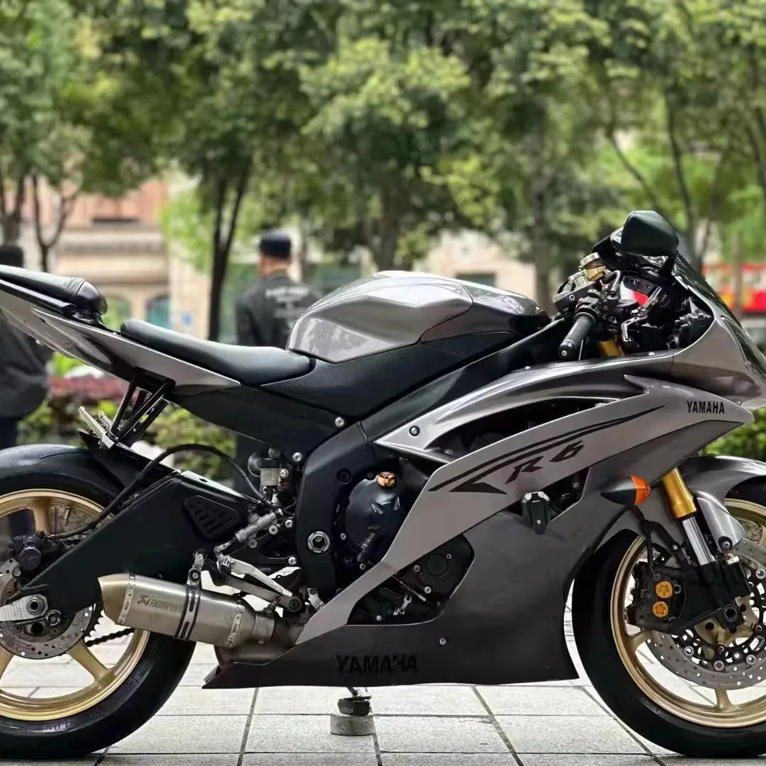 Sıcak satış kullanılan Yamaha r6 600cc motosiklet yüksek kaliteli motosiklet seyahat için