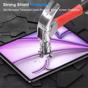 Verre pour tablette pour Samsung <span class=keywords><strong>Galaxy</strong></span> TAB A9 8.7 ", Protecteur d'écran pour Samsung TAB A9 9H Protecteur d'écran pour tablette en verre trempé - Product Image 4