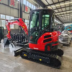 Free shipping China EPA/EURO 5 Cheap Price Mini Crawler Excavator Small digger 2.5ton 3.5ton Mini Excavator