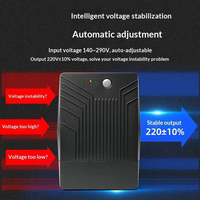 Sistema de Alimentación Ininterrumpida (UPS) Fuera de Línea, 600W, 50Hz, Protección Contra Sobretensiones, Estabilizador de Voltaje, Respaldo para Computadora
