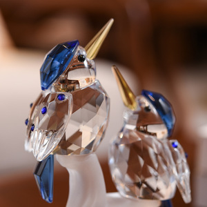 Ornement en cristal blanc en forme de goéland, motif animal, cadeau de mariage, décoration - Product Image 4