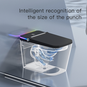 Luxury Hotel Bathroom <strong>Black</strong> Floor Standing Intelligent <strong>Toilet</strong> with UV Nozzle Square Ceramic Fully Automatic Closestool - Product Image 2