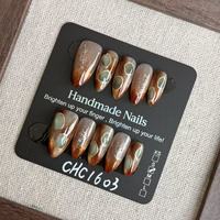 Vente en gros de faux ongles en acrylique de luxe de haute qualité, faux ongles personnalisés, étiquette privée, ongles pressés faits à la main