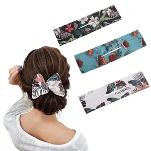 Moda Criativa Hábil Coque Magia Fabricante de Pães de Fio Amarrado Hairband Fácil Utilização Diy Mulheres Braider Hábil Coque