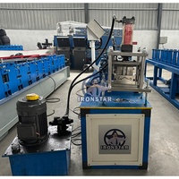 Machine de formage de rouleaux pour volets roulants populaires sur le marché équatorien, usine chinoise, porte de volet roulant automatique en acier galvanisé