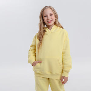 Pull à Capuche de Haute Qualité pour Enfants 95% Polyester Sweat Polaire Unisexe Garçons Filles Vêtement d'Hiver Vierge avec Logo Personnalisé - Product Image 6