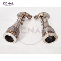 Ecnal pour Lamborghini Aventador LP700-4, tuyau droit en titane à longueur égale, compatible avec Aventador S/ Aventador SV