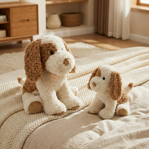 personnalisé mini sac à dos en peluche pour l'école mignon enfants PP coton remplissage maille doublure soulagement du Stress - Product Image 2