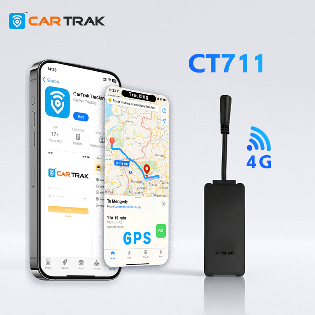 Customizable Mini GSM 4G GPS Tracker for Car Fleet Asset Tracking Waterproof AGNSS BDS GLONASS Intelligent 3-Year Battery Life